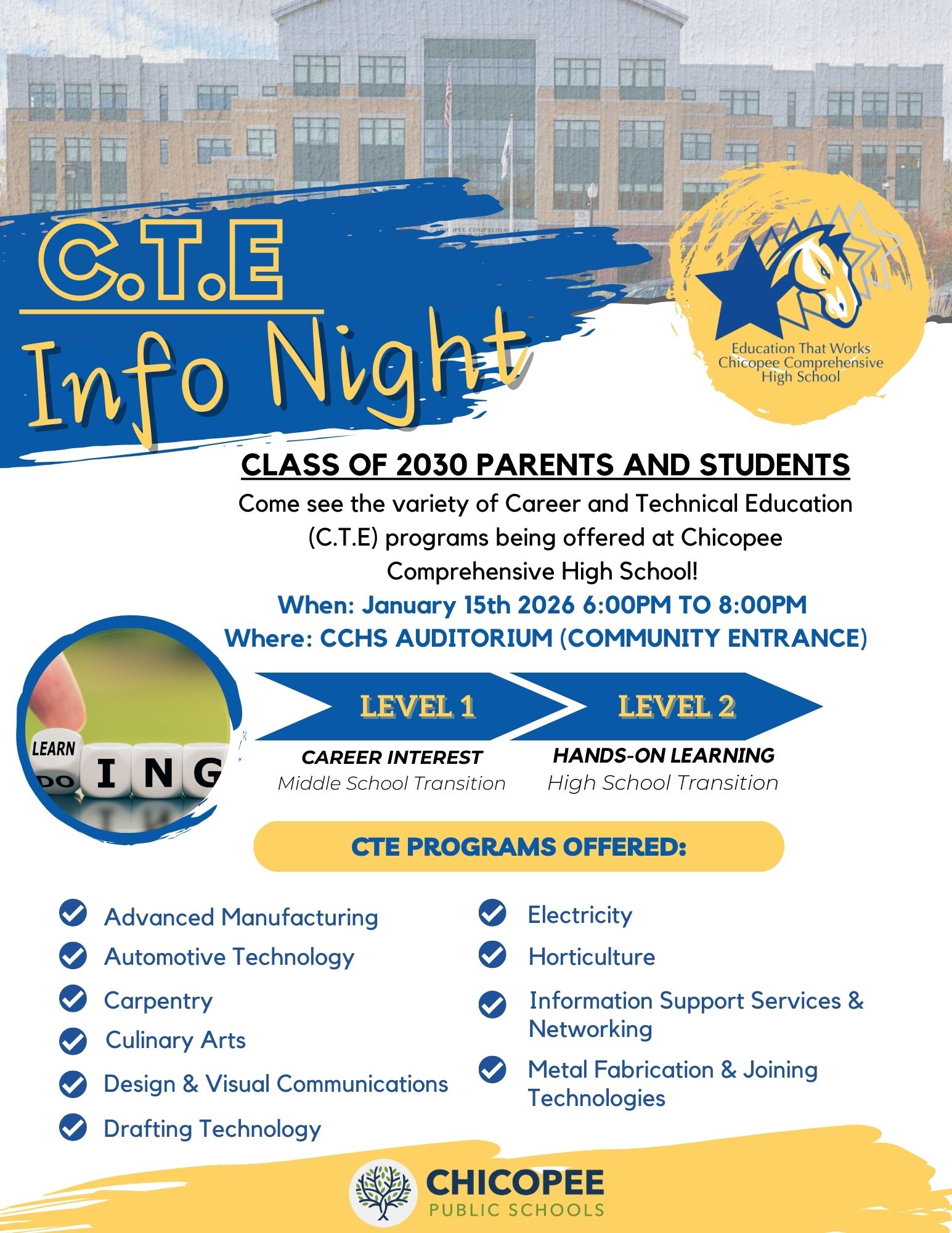 CCHS Pathways Info Night 2026